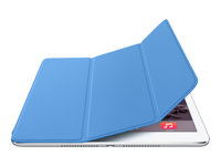 Apple Smart - Vikbart fodral för surfplatta - polyuretan - blå - för iPad Air; iPad Air 2 MGTQ2ZM/A