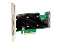 Broadcom HBA 9620-16i - Kontrollerkort (RAID) - 16 Kanal - SATA 6Gb/s / SAS 24Gb/s / PCIe 4.0 (NVMe) - RAID RAID 0, 1, 10 - PCIe 4.0 x8 05-50111-02