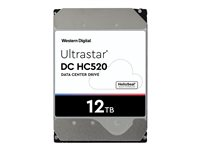 WD Ultrastar DC HC520 HUH721212AL4200 - Hårddisk - 12 TB - inbyggd - 3.5" - SAS 12Gb/s - 7200 rpm - buffert: 256 MB 0F29560