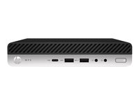 HP Retail System MP9 G4 - mini-desktop - Core i3 8100T 3.1 GHz - 4 GB - SSD 128 GB 2VR40EA#UUW