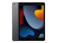 Apple 10.2-inch iPad Wi-Fi - 9:e generation - surfplatta - 64 GB - 10.2" IPS (2160 x 1620) - rymdgrå MK2K3KN/A