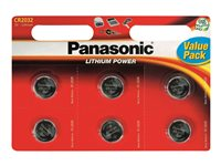Panasonic Lithium Power - Value Pack - batteri 6 x CR2032 - Li 2B380582