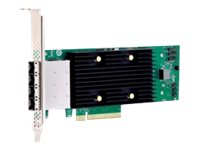 Broadcom HBA 9600-16e - Kontrollerkort - 16 Kanal - SATA 6Gb/s / SAS 24Gb/s / PCIe 4.0 (NVMe) - PCIe 4.0 x8 05-50118-00