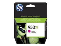 HP 953XL - 18.5 ml - Lång livslängd - magenta - original - blister - bläckpatron - för Officejet Pro 77XX, 82XX, 87XX F6U17AE#BGX