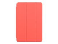 Apple Smart - Vikbart fodral för surfplatta - polyuretan - rosa citrus - för iPad mini 4 (4:e generation); 5 (5:e generation) MGYW3ZM/A